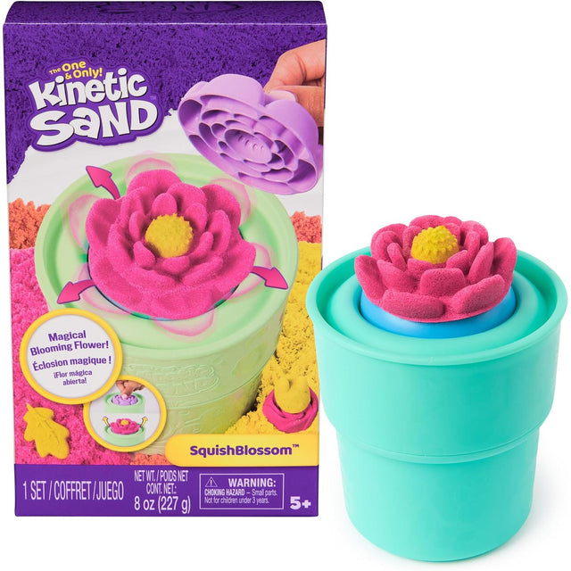 Kinetic Sand Squish Blossom Playset