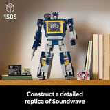 LEGO 10358 Icons Transformers: Soundwave