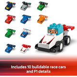 LEGO 10445 DUPLO F1 Team Race Cars & Drivers