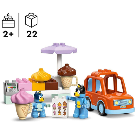 LEGO 10458 DUPLO Ice Cream Trip with Bluey