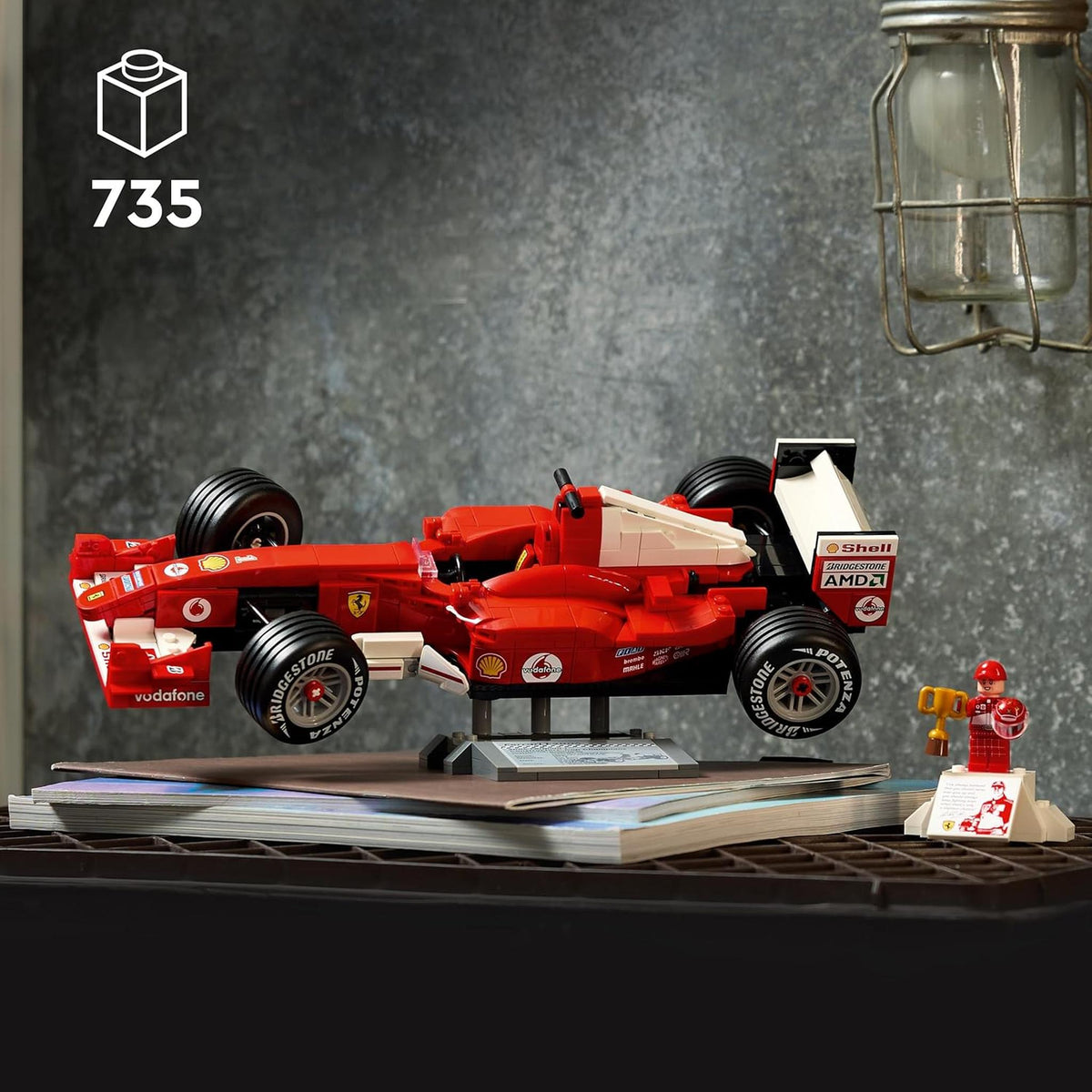 LEGO 11375 Icons Ferrari F2004 & Michael Schumacher