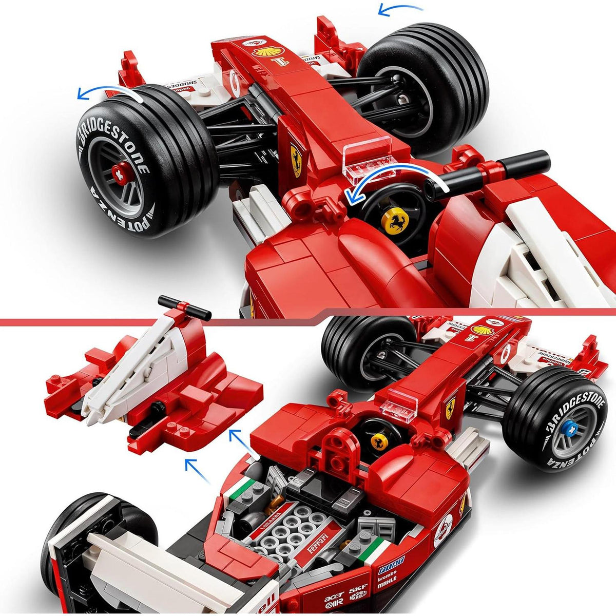 LEGO 11375 Icons Ferrari F2004 & Michael Schumacher