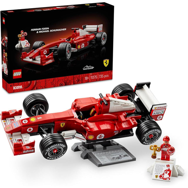 LEGO 11375 Icons Ferrari F2004 & Michael Schumacher