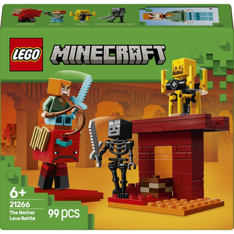 LEGO 21266 Minecraft The Nether Lava Battle