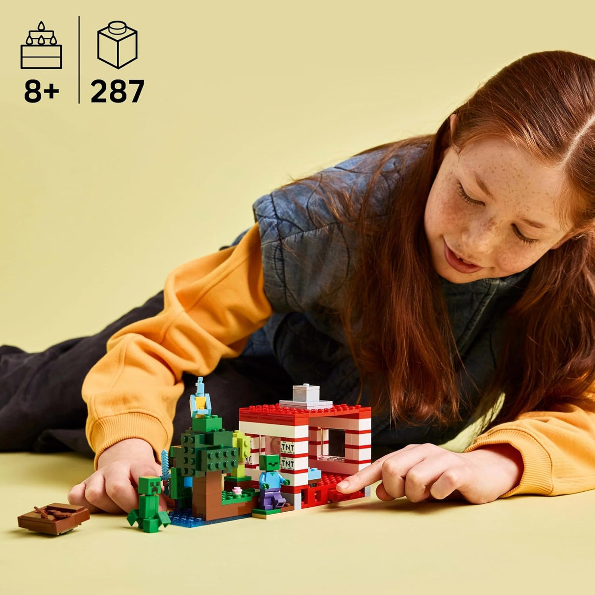 LEGO 21275 Minecraft The TNT Jungle House