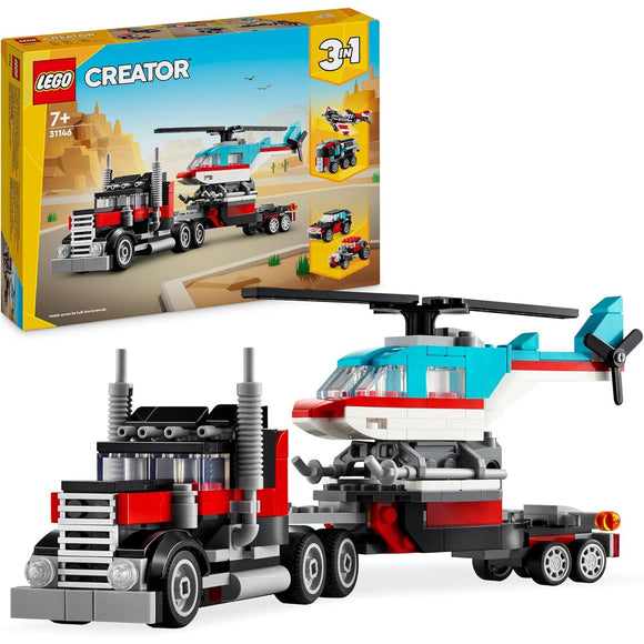 LEGO 31146 Creator 3-in-1 Flatbed Truck