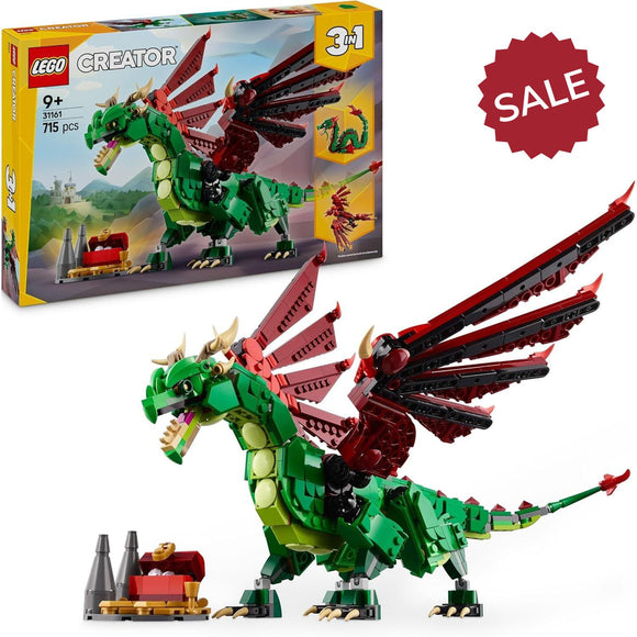 LEGO 31161 Creator 3-in-1 Medieval Dragon