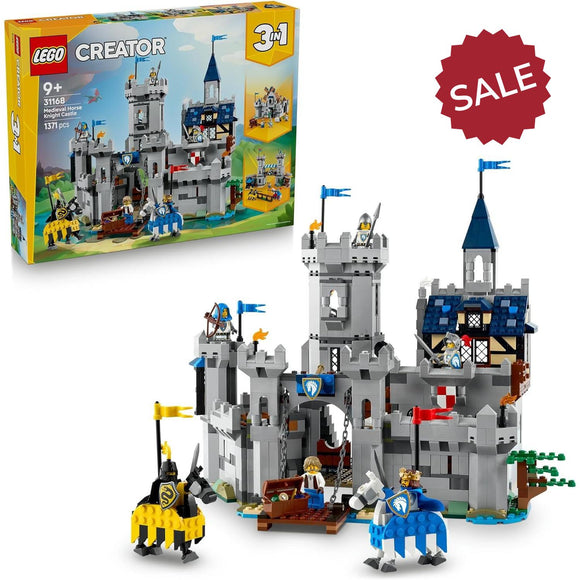 LEGO 31168 Creator 3-in-1 Medieval Horse Knight Castle