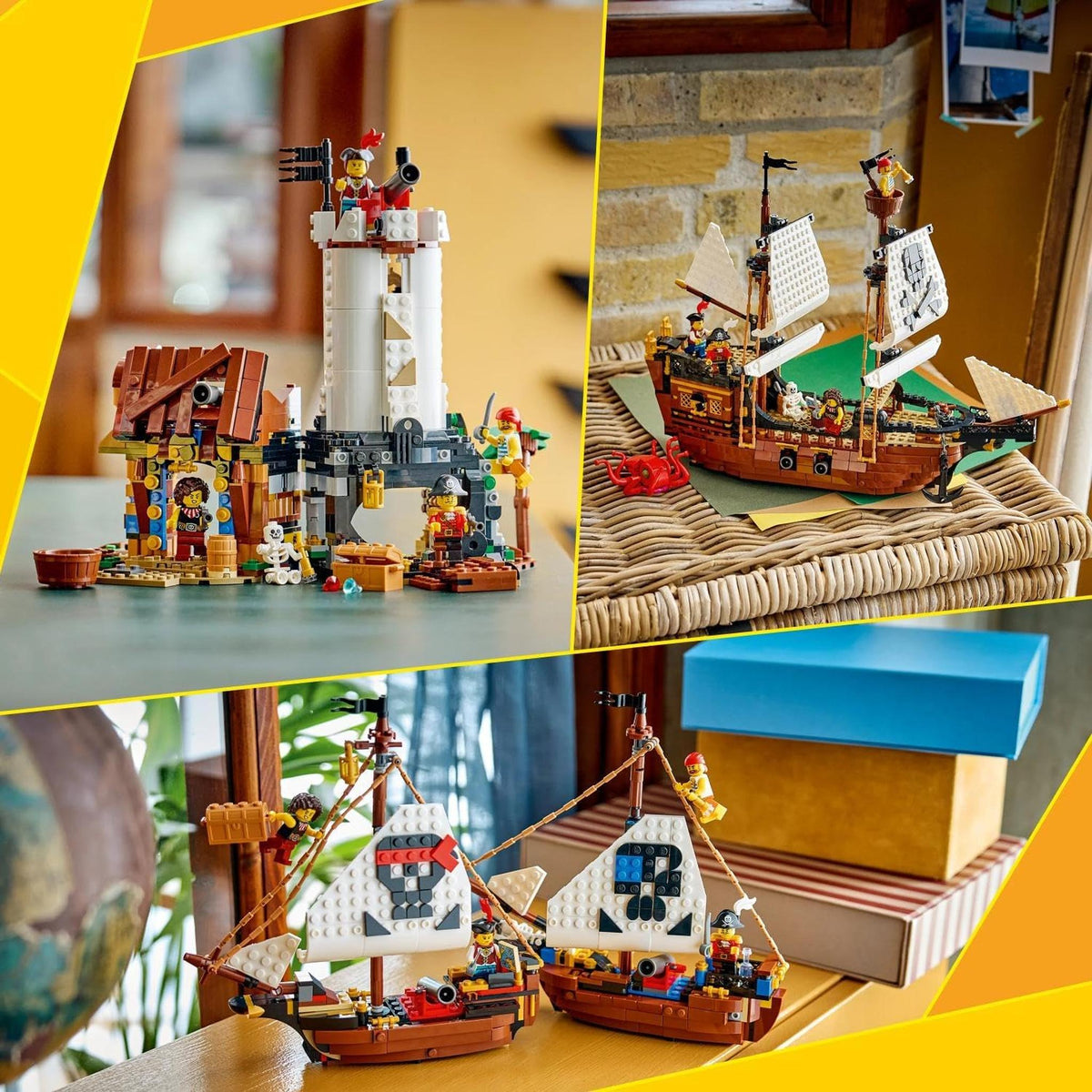 LEGO 31387 Creator 3-in-1 Iconic Pirate Ship
