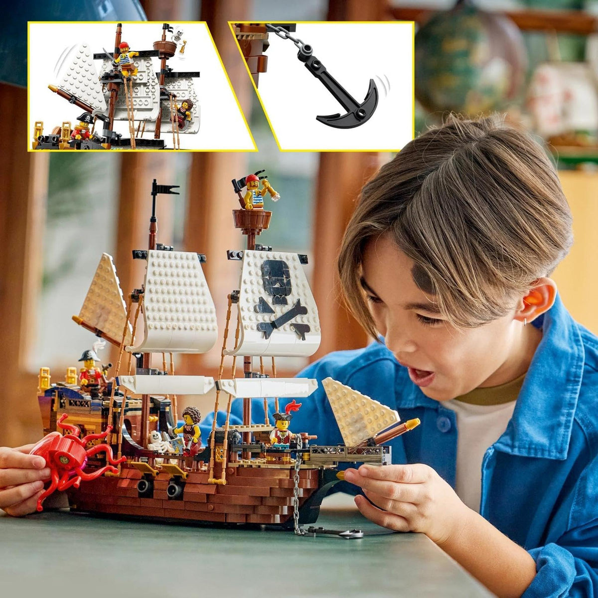 LEGO 31387 Creator 3-in-1 Iconic Pirate Ship