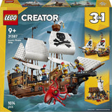 LEGO 31387 Creator 3-in-1 Iconic Pirate Ship