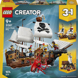 LEGO 31387 Creator 3-in-1 Iconic Pirate Ship