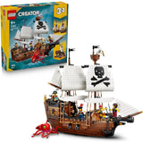 LEGO 31387 Creator 3-in-1 Iconic Pirate Ship