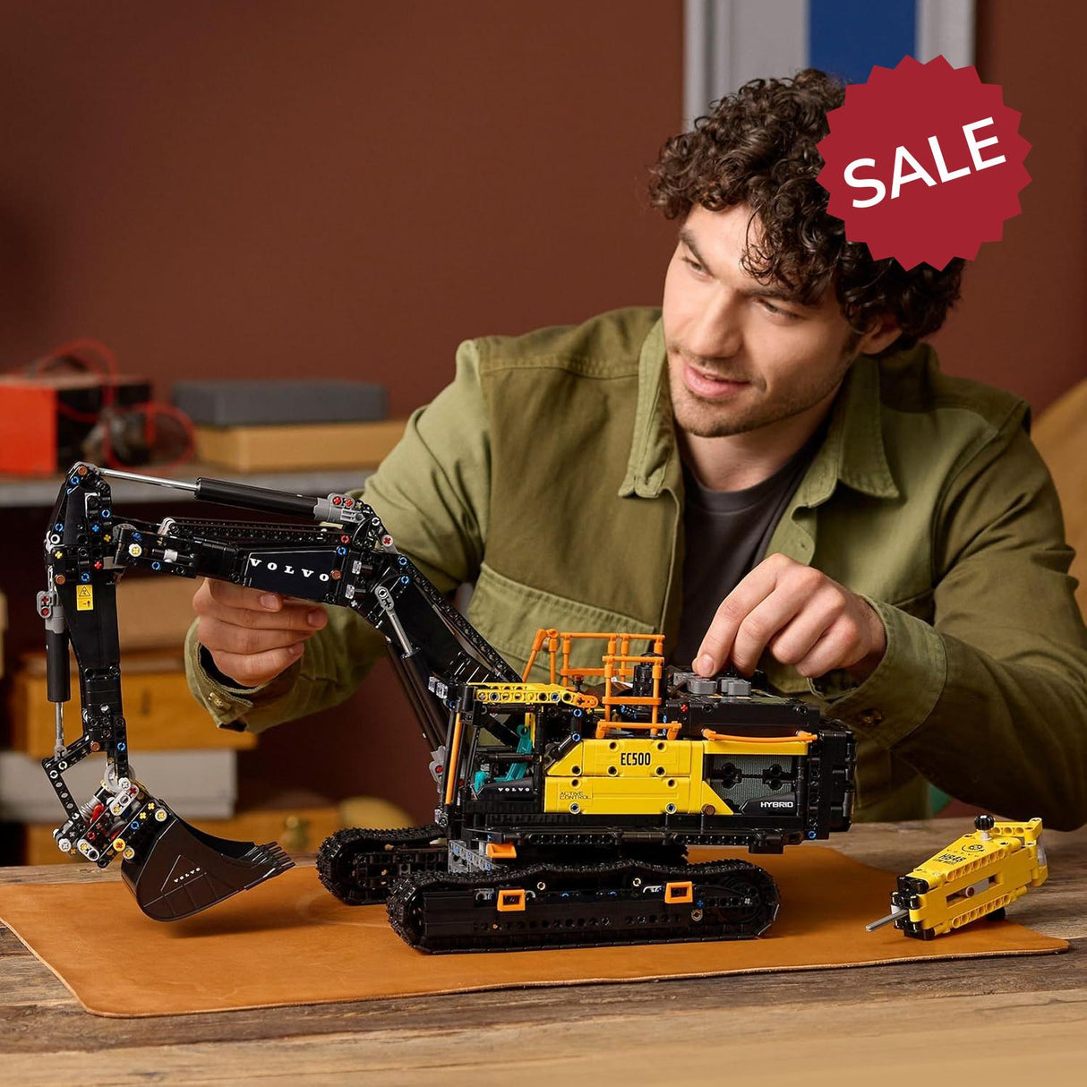 LEGO 42215 Technic Volvo EC500 Hybrid Excavator