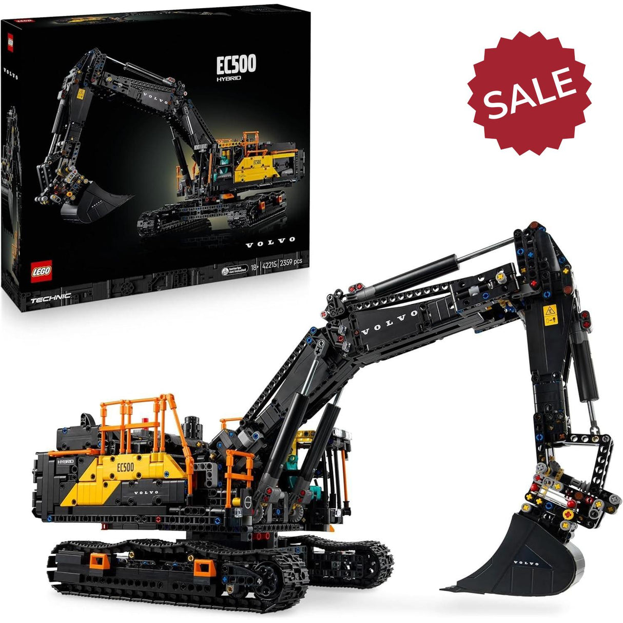 LEGO 42215 Technic Volvo EC500 Hybrid Excavator