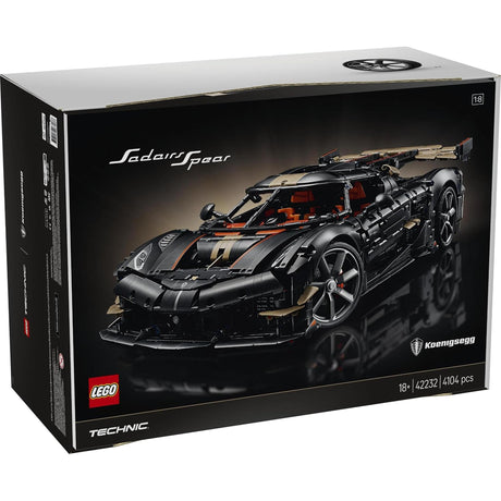 LEGO 42232 Technic Koenigsegg Sadair's Spear Megacar