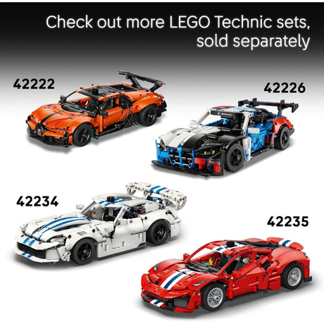LEGO 42236 Technic Cutom Garage Ford Mustang GT Car