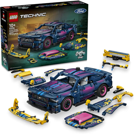 LEGO 42236 Technic Cutom Garage Ford Mustang GT Car