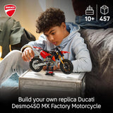 LEGO 42238 Technic Ducati Desmo450 MX Factory Motorcycle