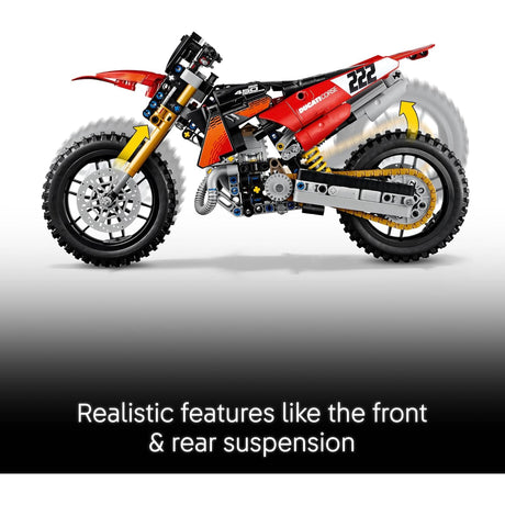 LEGO 42238 Technic Ducati Desmo450 MX Factory Motorcycle