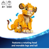 LEGO 43243 Disney Simba the Lion King Cub