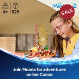LEGO 43270 Disney Moana 2: Moana's Adventure Canoe