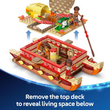 LEGO 43270 Disney Moana 2: Moana's Adventure Canoe