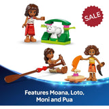 LEGO 43270 Disney Moana 2: Moana's Adventure Canoe