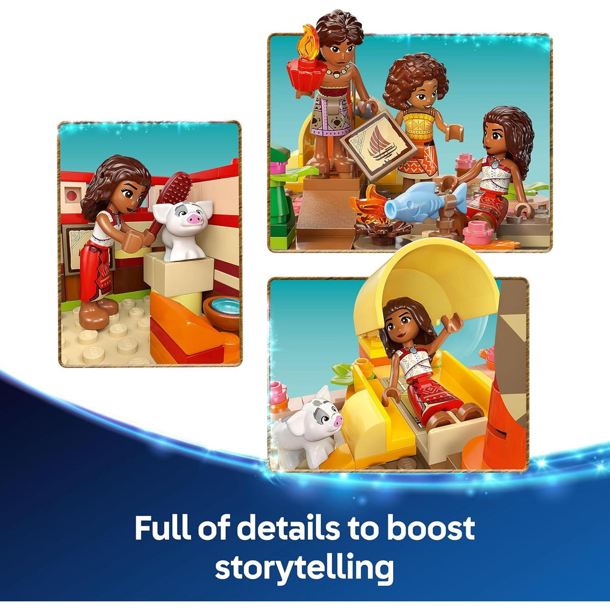 LEGO 43270 Disney Moana 2: Moana's Adventure Canoe