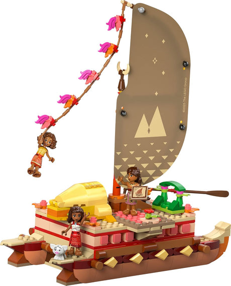 LEGO 43270 Disney Moana 2: Moana's Adventure Canoe