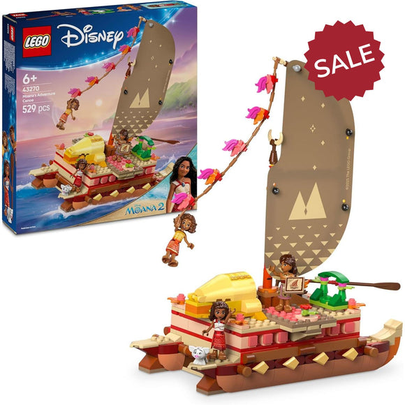 LEGO 43270 Disney Moana 2: Moana's Adventure Canoe