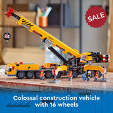 LEGO 60409 City Yellow Mobile Construction Crane