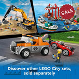 LEGO 60409 City Yellow Mobile Construction Crane