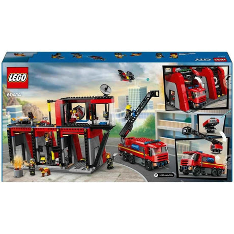 LEGO 60414 City Fire Station with Fire Truck