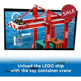 LEGO 60422 City Seaside Harbour with Cargo Ship