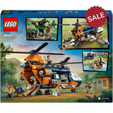 LEGO 60437 City Jungle Explorer Helicopter at Base Camp