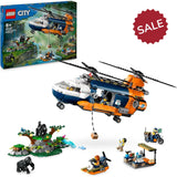 LEGO 60437 City Jungle Explorer Helicopter at Base Camp