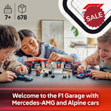 LEGO 60444 City F1 Garage & Mercedes-AMG & Alpine Cars