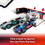 LEGO 60444 City F1 Garage & Mercedes-AMG & Alpine Cars