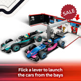 LEGO 60444 City F1 Garage & Mercedes-AMG & Alpine Cars