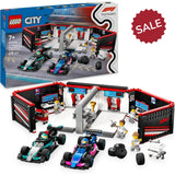 LEGO 60444 City F1 Garage & Mercedes-AMG & Alpine Cars