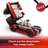 LEGO 60445 City F1 Truck with RB20 & AMR24 F1 Cars