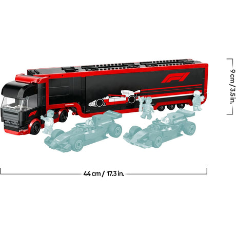 LEGO 60445 City F1 Truck with RB20 & AMR24 F1 Cars