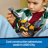 LEGO 60480 City Yellow Backhoe Loader