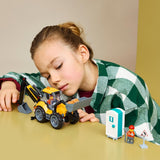 LEGO 60480 City Yellow Backhoe Loader