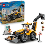 LEGO 60480 City Yellow Backhoe Loader