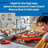 LEGO 60504 City Coast Guard Rescue Boat & Helicopter