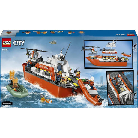 LEGO 60504 City Coast Guard Rescue Boat & Helicopter