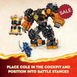 LEGO 71806 Ninjago Cole's Elemental Earth Mech