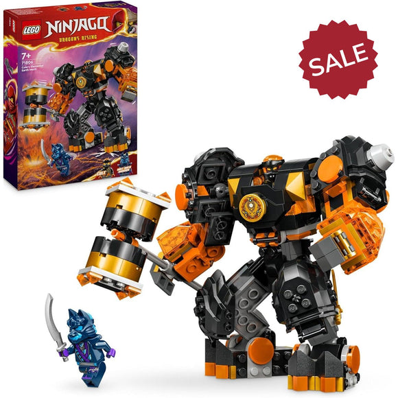 LEGO 71806 Ninjago Cole's Elemental Earth Mech